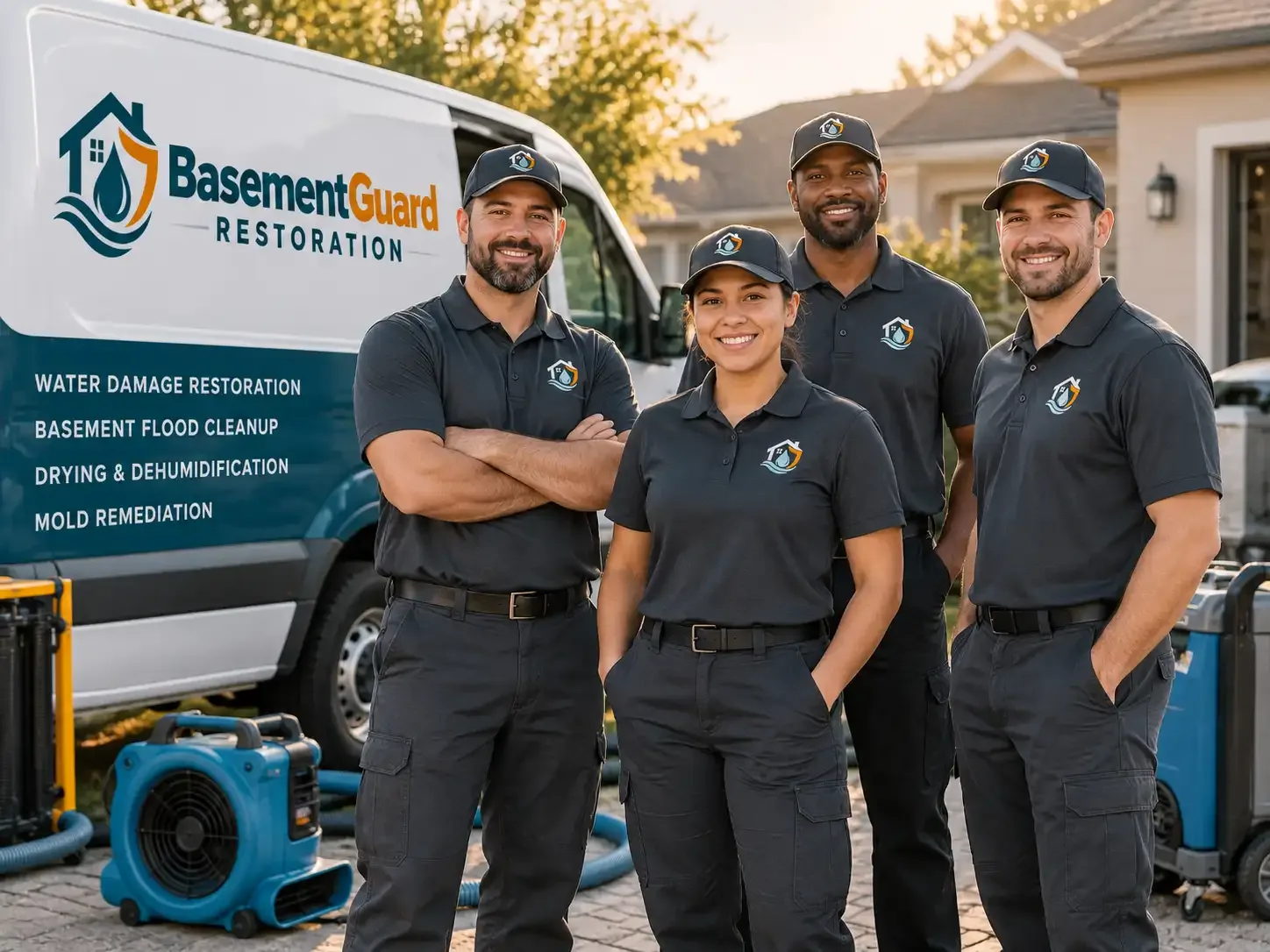 Basement Water Damage Restoration company in Stanwood, MI